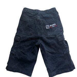 Vintage Fubu Black Cargo Street Style Jorts 18